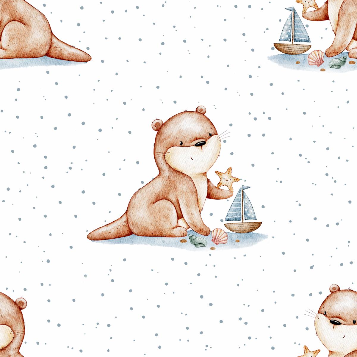 Otter am Meer - Bio Jersey / Bio French Terry